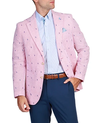Byrds Seersucker Pinstripe Sport Coat