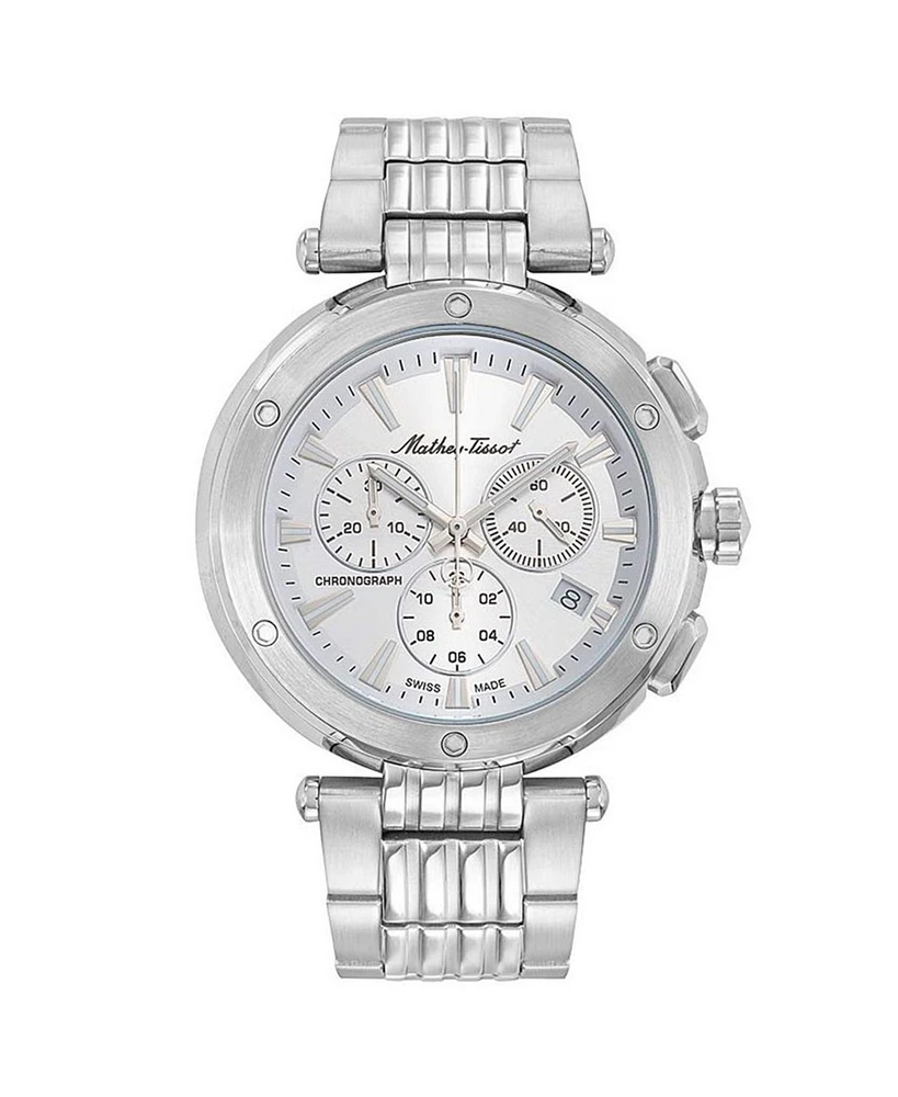 Mathey Tissot Men's Neptune Chrono Dial Watch