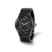 Chisel Black Ceramic Black Dial Watch