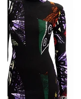 Desigual Women's M. Christian Lacroix arty midi dress