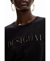 Desigual Women's Shiny logo T-shirt