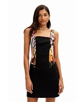 Desigual Women's M. Christian Lacroix orchid mini dress