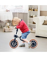 Skonyon 4-in-1 Kids Tricycle with Adjustable Parent Push Handle for 2-4 Years Old