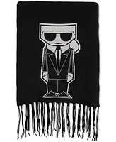 Karl Lagerfeld Paris Women's Rhinestone Karl Scarf