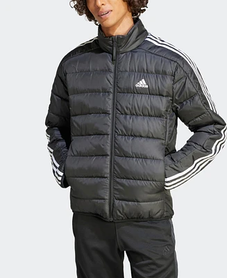 adidas Men's Essentials 3-Stripes Light Down Sportswear Jacket