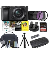 Sony a6400 Mirrorless Digital Camera with 16-50mm Lens Bundle