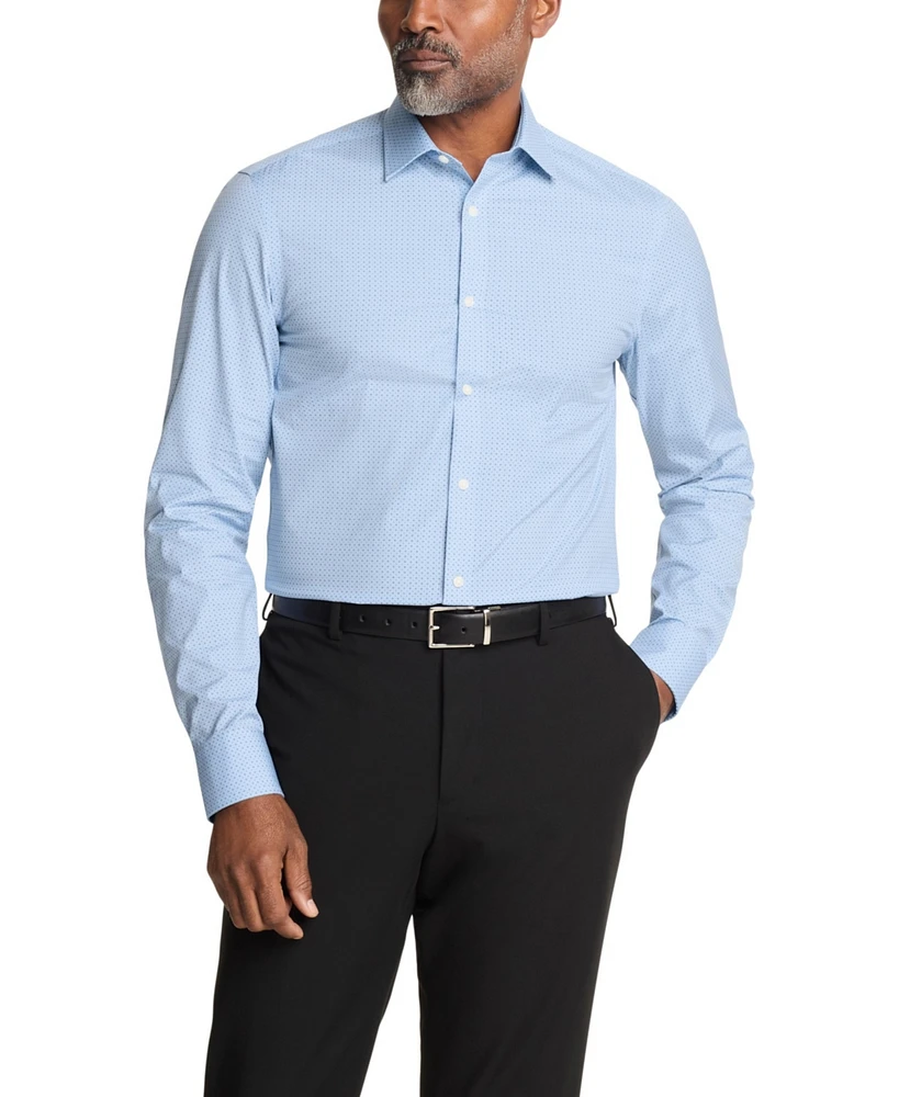 Calvin Klein Slim Fit Refined Cotton Stretch Dress Shirt