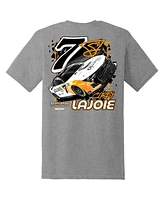 E2 Apparel Men's Heather Charcoal Corey LaJoie Celsius Car T-Shirt