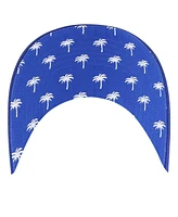 Women's '47 Brand Royal Los Angeles Rams Confetti Icon Clean Up Adjustable Hat