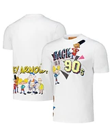 Freeze Max Men's White Hey Arnold Back to The '90s Regular Fit T-Shirt