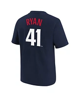 Nike Big Boys and Girls Joe Ryan Navy Minnesota Twins Name Number T-Shirt