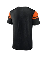 Fanatics Men's Black Cincinnati Bengals Old School Play Slub T-Shirt