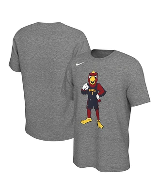 Nike Men's and Women's Heather Charcoal Atlanta Hawks Team Mascot T-Shirt