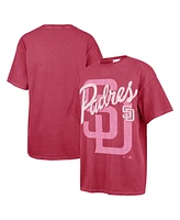 '47 Brand Women's Pink San Diego Padres Dopamine Tradition T-Shirt