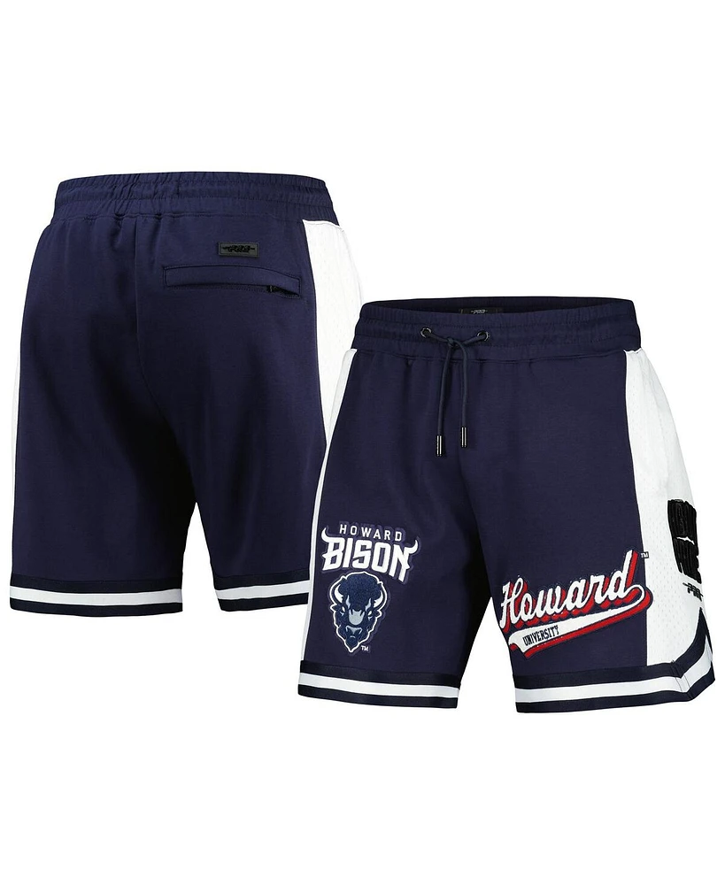 Pro Standard Men's Navy Howard Bison Script Tail Dk 2.0 Shorts