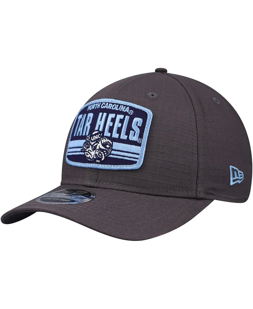 New Era Men's Charcoal North Carolina Tar Heels Team Elevated 9SEVENTY Adjustable Hat