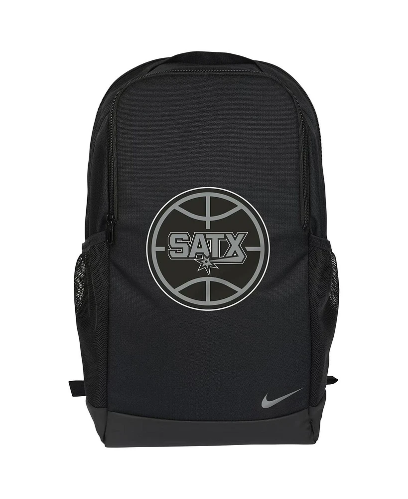 Nike Black San Antonio Spurs Brasilia Backpack