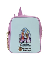 Loungefly Sleeping Beauty Stained Glass Castle Crossbody Bag