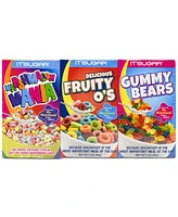 It'Sugar Mini Candy Cereal Boxes, 3 Pack