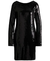 Boss by Hugo Women's Long-Sleeved Sequined Dress