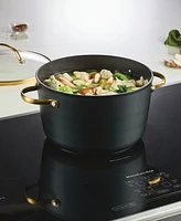 Farberware Forged Induction Ceramic Nonstick Stockpot with Lid, 6 Quart