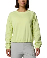 Columbia Women's Tidal Light Cropped Fleece Sweatshirt