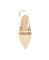 BCBGeneration Women's Kami Slingback Kitten Heel Pumps