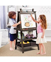 Skonyon 3-in-1 Double-Sided Storage Art Easel