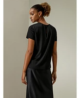 Lilysilk Women's Basic Silk T Shirt