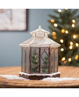 Slickblue Led Winter Gazebo Display for Festive Seasonal Decor