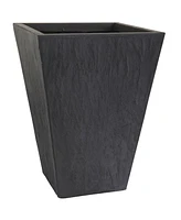 Slickblue 16" Slate Planter (Indoor/Outdoor)