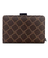 Nine West Women's Lockup 9 French Wallet