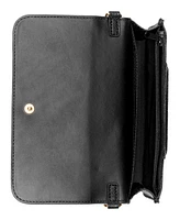 Nine West Women's Lockup 9 Phone Crossbody Wallet