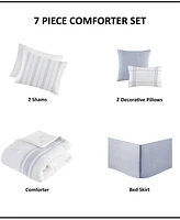 Harbor House Morgan Jacquard 6-Pc. Comforter Set