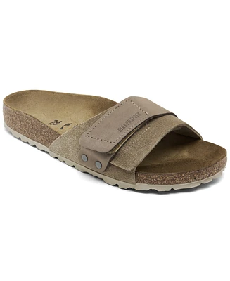 Birkenstock Women's Oita Suede Leather Slide Sandals from Finish Line