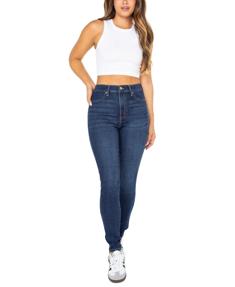 Celebrity Pink Juniors' Curvy Ultra High-Rise Skinny Jeans