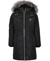 Calvin Klein Toddler and Little Girls Aerial Jacket
