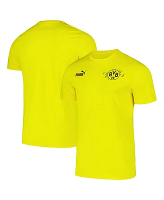 Puma Men's Yellow Borussia Dortmund ftblCulture T-Shirt