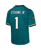 Nike Big Boys and Girls Travis Etienne Teal Jacksonville Jaguars Prowler Throwback Player Game Jersey