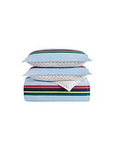 Tommy Hilfiger Ribbon Stripe Piece Comforter Set