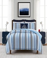 Tommy Hilfiger Shirting Stripe Comforter Sets