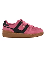 Guess Women's Inart Low Profile Sporty Gum Bottom Lace Up Sneakers