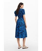 Desigual Women's Floral midi dress