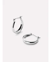 Ana Luisa Endless Hoop Earrings - Venus Silver