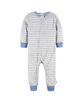 Gerber Baby Boys Baby Footless Fleece Pajamas, 3-Pack