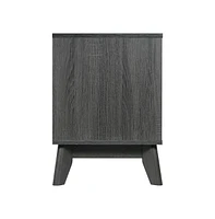 Merrick Lane Blakely Mid-Century Modern Tv Stand Made With Durable Engineered Wood