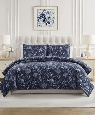 Seventh Studio Bana Floral Print Plush Quilt Sets