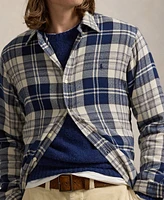 Polo Ralph Lauren Men's Classic-Fit Plaid Brushed Flannel Shirt