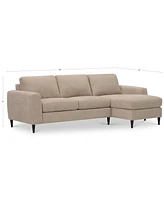 Calvus 2-Pc. Sectional (Loveseat & Chaise)