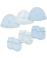 Little Me Baby Hats & Mittens, 6 Piece Set